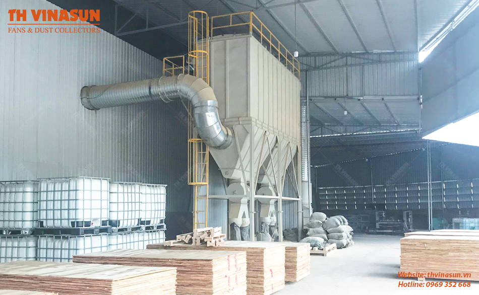 thiết kế hệ thống xử lý bụi gỗ