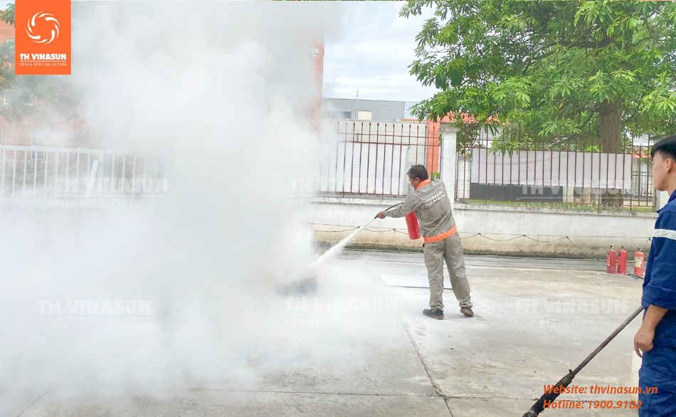 TH Vinasun Tổ chức diễn tập PCCC & CNCH năm 2025