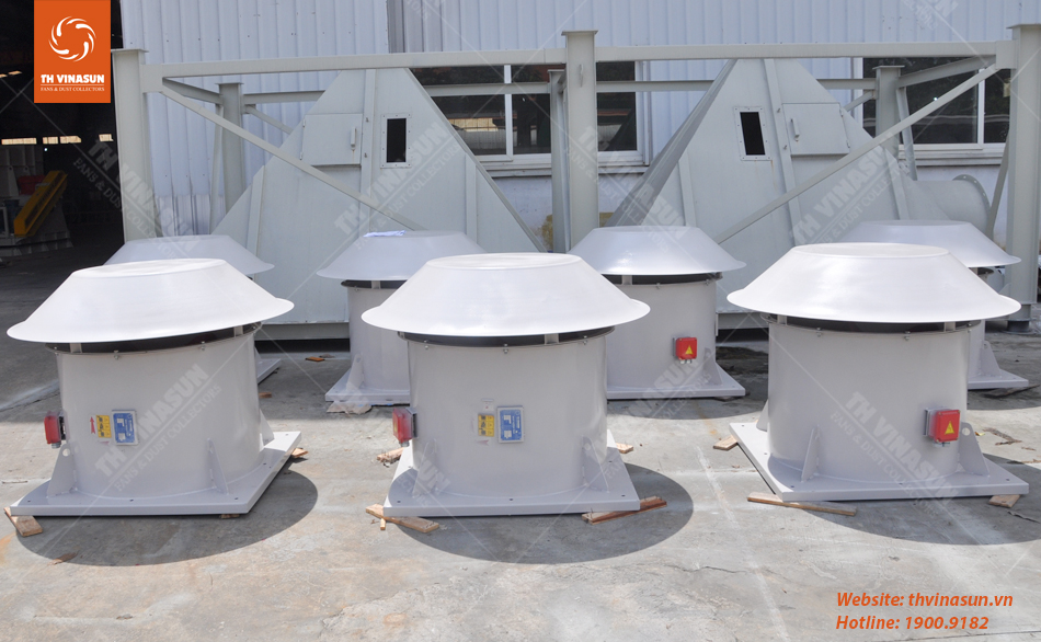 th-vinasun Dự Án Quạt Hút Mái Nhà Xưởng
