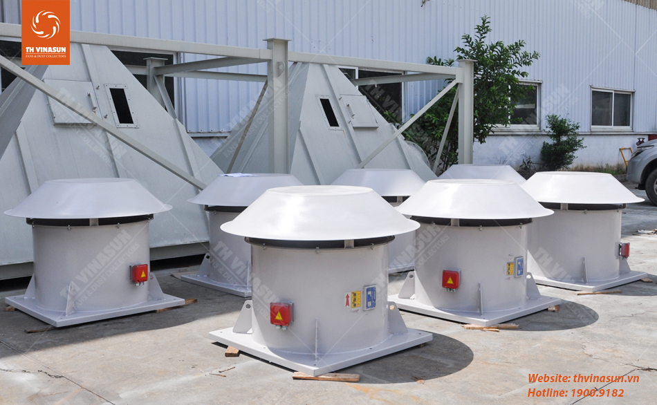th-vinasun Dự Án Quạt Hút Mái Nhà Xưởng
