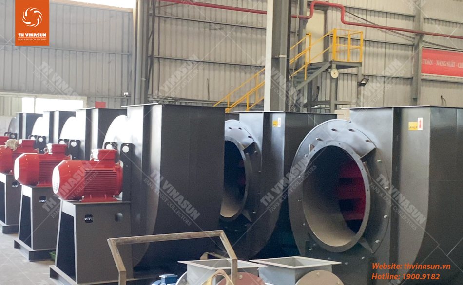 Dự Án Quạt cho nhà máy Logicross