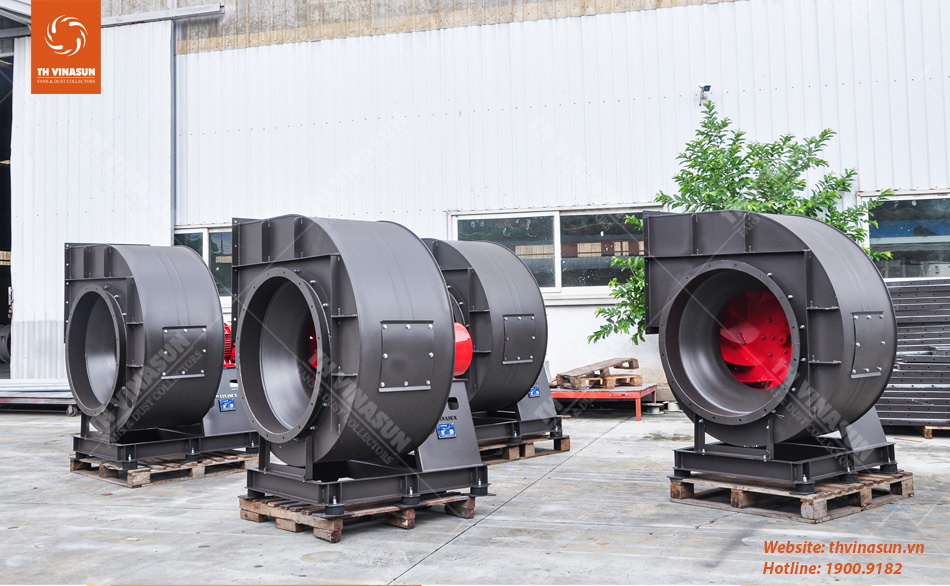 th-vinasun quạt hút PCCC cho nhà máy tại Hải Phòng