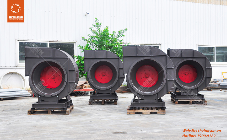th-vinasun quạt hút PCCC cho nhà máy tại Hải Phòng