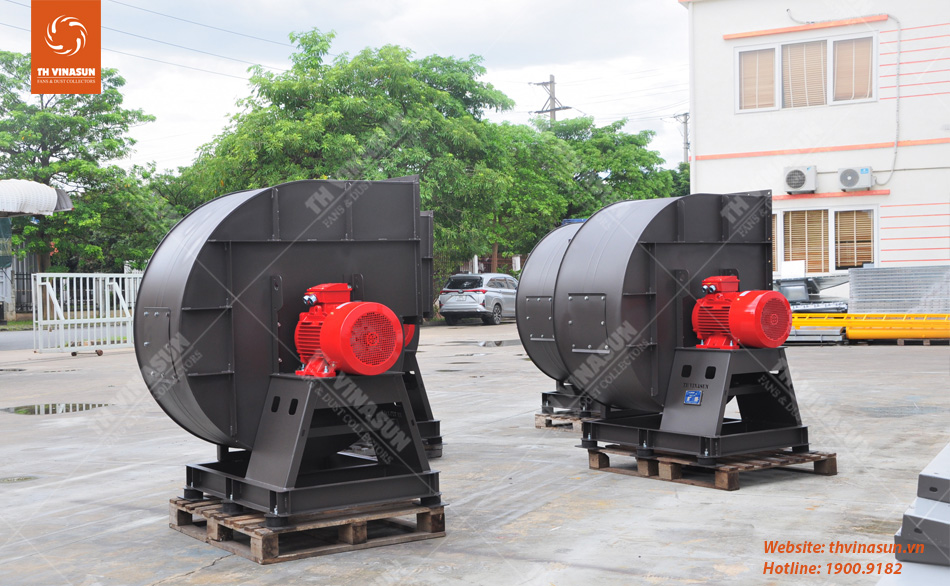 th-vinasun quạt hút PCCC cho nhà máy tại Hải Phòng