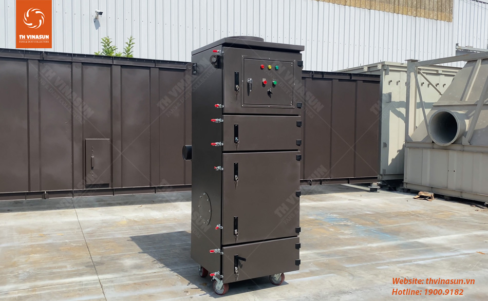 th-vinasun Tủ hút bụi nhà máy