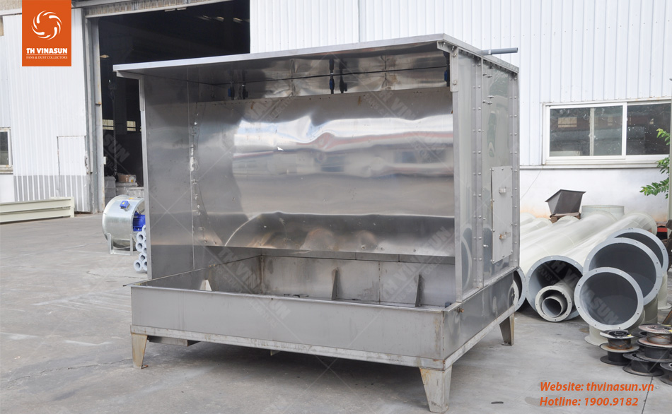 th-vinasun Dự án buồng sơn nước cho nhà máy