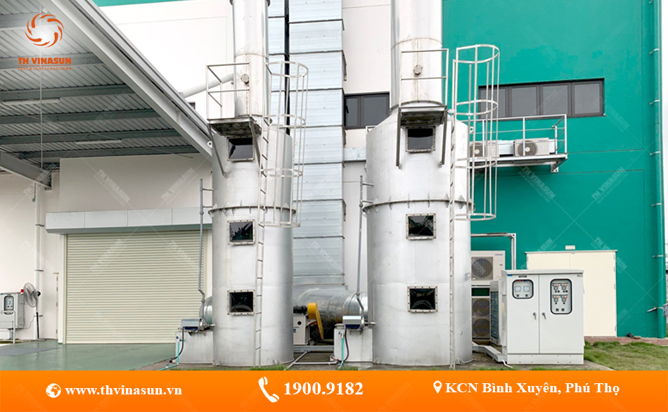 thap-xu-ly-khi-thai tháp xử lý khí thải