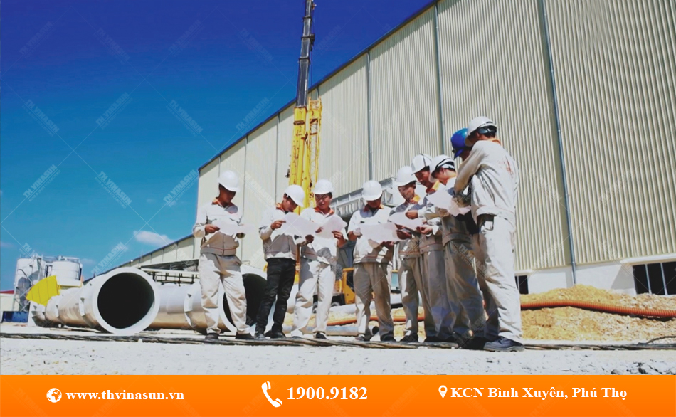 th-vinasun-san-xuat Th Vinasun - Từ nhà sản xuất đến đối tác tin cậy của hàng nghìn công trình